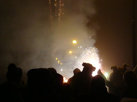 Grenzffnung in Deschka / Penzig (Piensk)