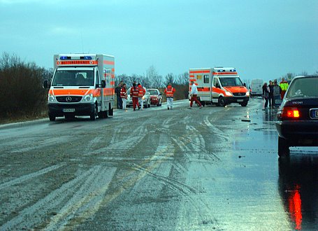 Unfall am 7. Januar 2007