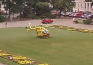 Flugbetrieb auf dem Wilhelmsplatz