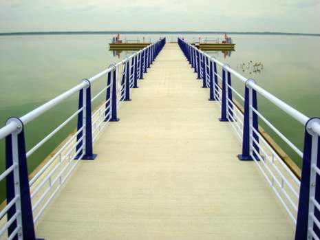 Der Brwalder See auf dem Weg zum Wassersportparadies