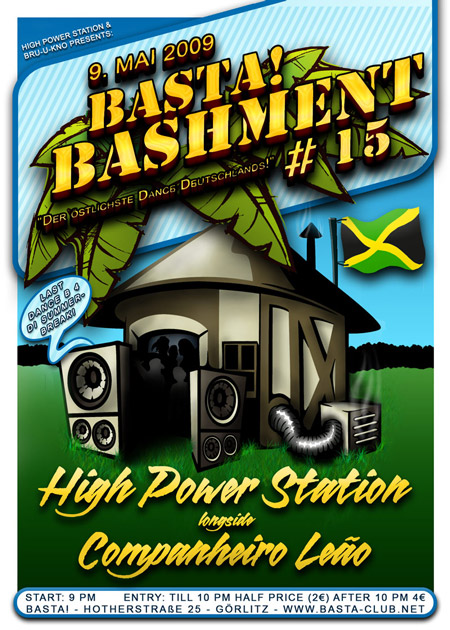 BASTA!Bashment #15 goes CRUNKHALL - Special Edition