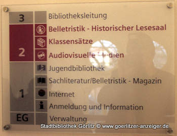 Stadtbibliothek Grlitz rumt um