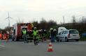 Lkw-Unfall auf der A4 bei Wilsdruff