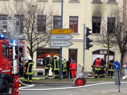 Bild zu Wohnungsbrand in Grlitz am Grnen Graben 