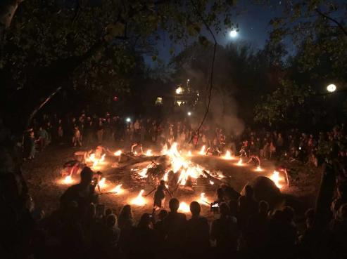 Heier Flammentanz in den Mai - Funkelorum in Turisede