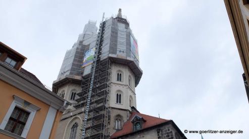 Fugenpflege an der Peterskirche