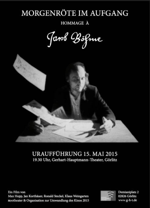 Grlitz: Urauffhrung des Jakob Bhme Films