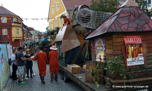 Mit der Kulturinsel Einsiedel durchs Sommerfest in Rothenburg