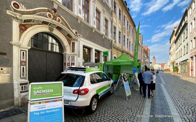 Thementag in Grlitz mit Oberbrgermeister Octavian Ursu und Brgermeister Rafa&#322; Gronicz