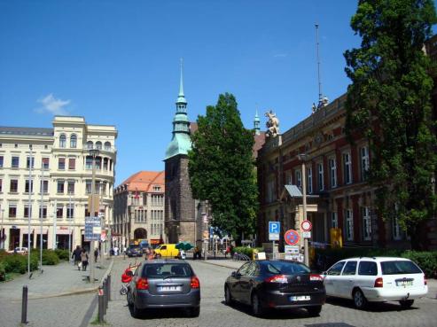 Postplatz Grlitz: Ran an die Muschelminna?