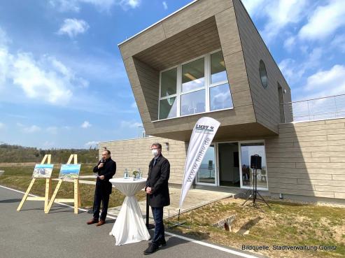 Neue Rettungsstation am Berzdorfer See