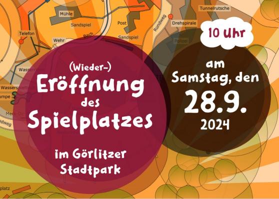 Spielplatz im Stadtpark Grlitz wird nach Umbau wiedererffnet