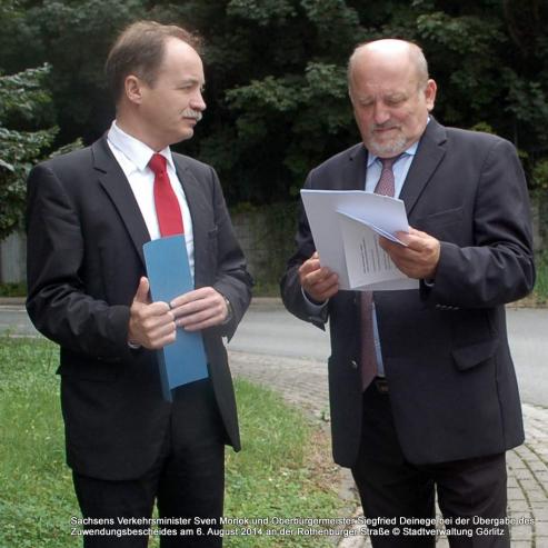 Straenbaustelle von Frhjahr 2015 bis voraussichtlich Herbst 2016