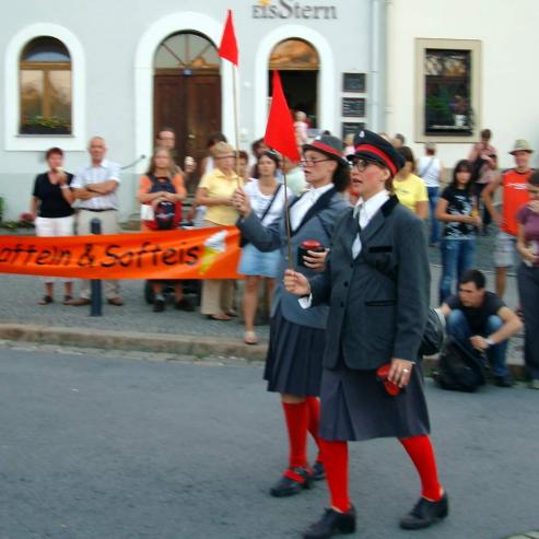 Baustellen und kulturelle Verkehrsbehinderungen in Grlitz