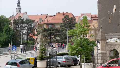 Treffen auf der Altstadtbrcke