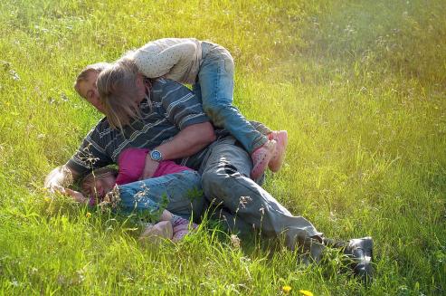 Bild zu Ich bin so stark wie Papa: Vater-Kind-Wochenende in Marienthal